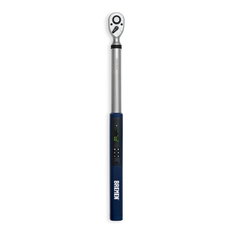 TORQUIMETRO DIGITAL Enc. 1/2″ 11 – 220 Nm L 435 mm BREMEN® TORQUIMETRO DIGITAL Enc. 1/2″ 11 – 220 Nm L 435 mm BREMEN®