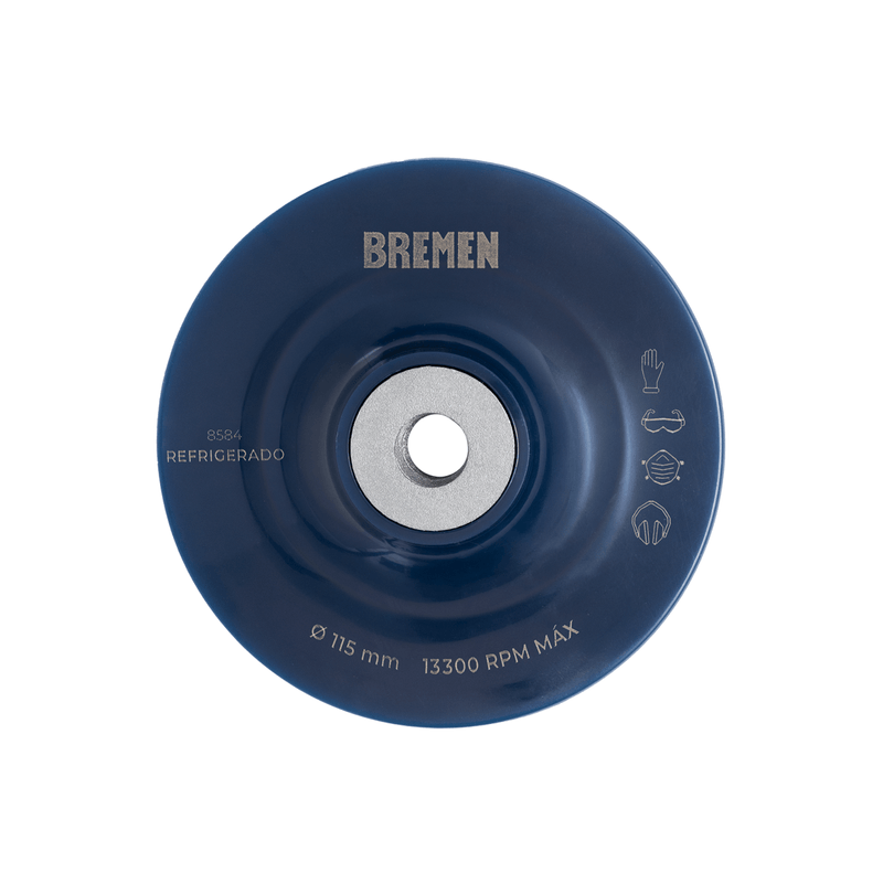 Disco de Fibra BREMEN 7″ Soporte Refrigerado Disco de Fibra BREMEN 7″ Soporte Refrigerado