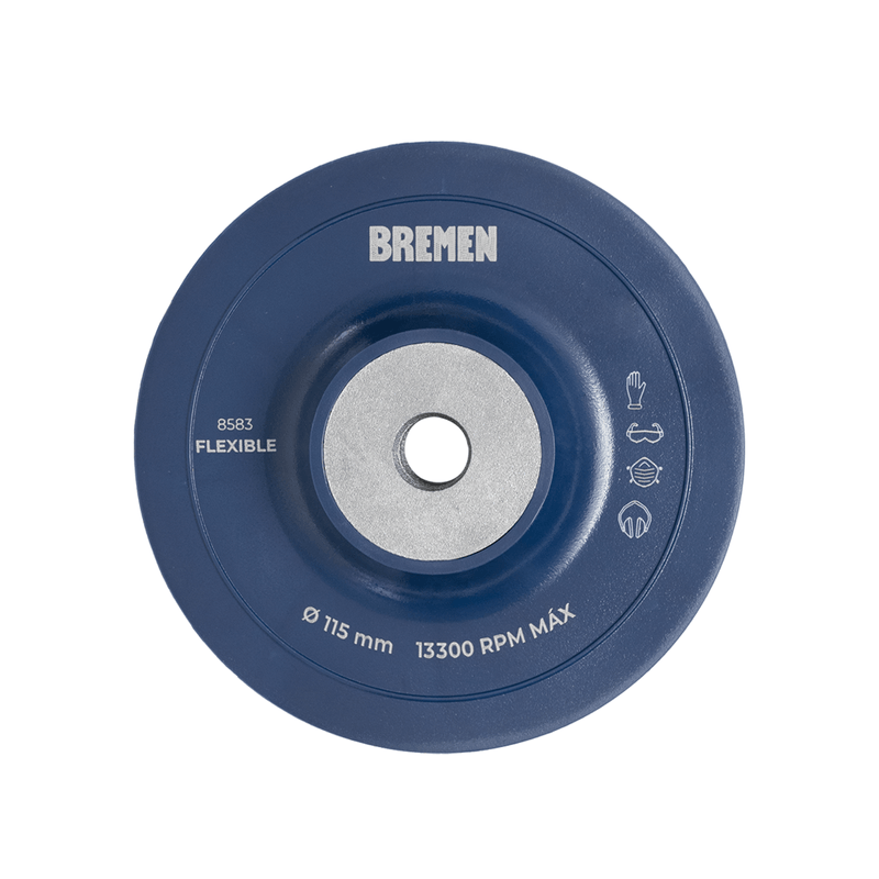 Disco de Fibra BREMEN 7″ Soporte Flexible Disco de Fibra BREMEN 7″ Soporte Flexible