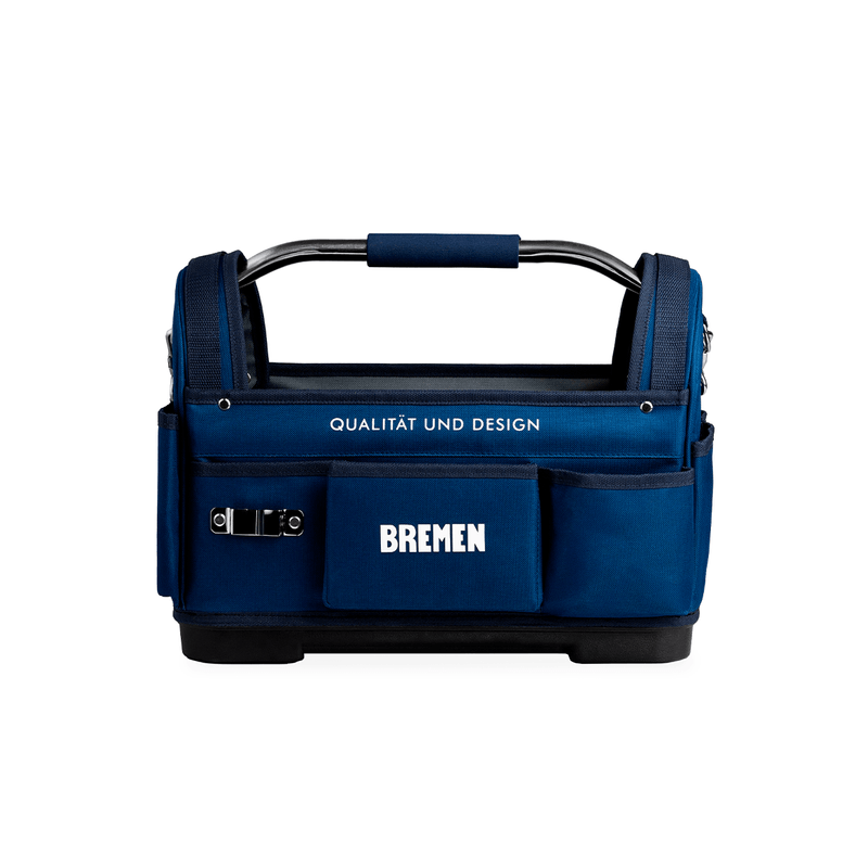 BOLSO PORTA HERRAMIENTAS ABIERTO 16″ BASE PLASTICA BREMEN® BOLSO PORTA HERRAMIENTAS ABIERTO 16″ BASE PLASTICA BREMEN®