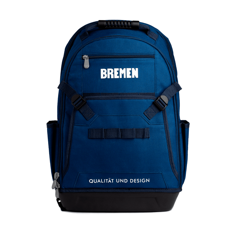 BOLSO PORTA HERRAMIENTAS MOCHILA 35 L BASE PLASTICA BREMEN® BOLSO PORTA HERRAMIENTAS MOCHILA 35 L BASE PLASTICA BREMEN®
