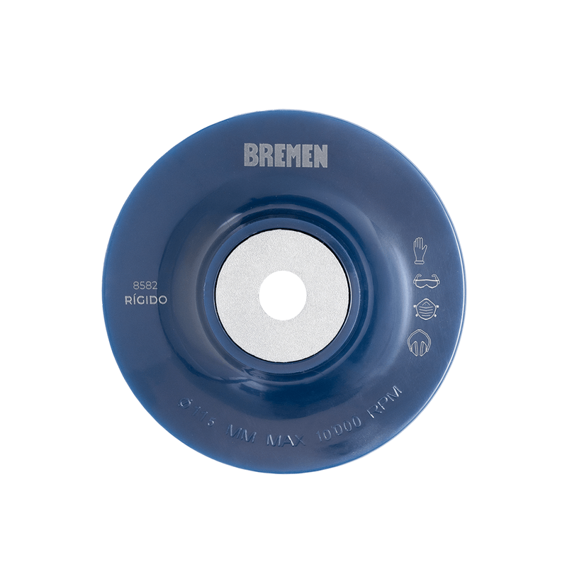 Disco de Fibra BREMEN 4-1/2″ Soporte Rigido