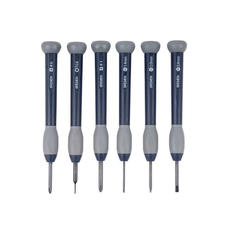 DESTORNILLADOR BREMEN® RELOJERO JGO. 6 PZS.(PH.0 PH.1 SL1,4 SL2,0 SL 2,4 IPHONE T08) DESTORNILLADOR BREMEN® RELOJERO JGO. 6 PZS.(PH.0 PH.1 SL1,4 SL2,0 SL 2,4 IPHONE T08)