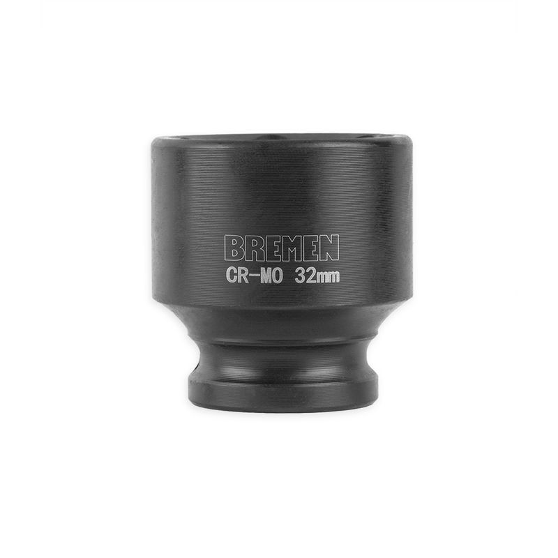 Bocallave p/Impacto Enc. ½” 32mm Corta (CRMO) BREMEN®